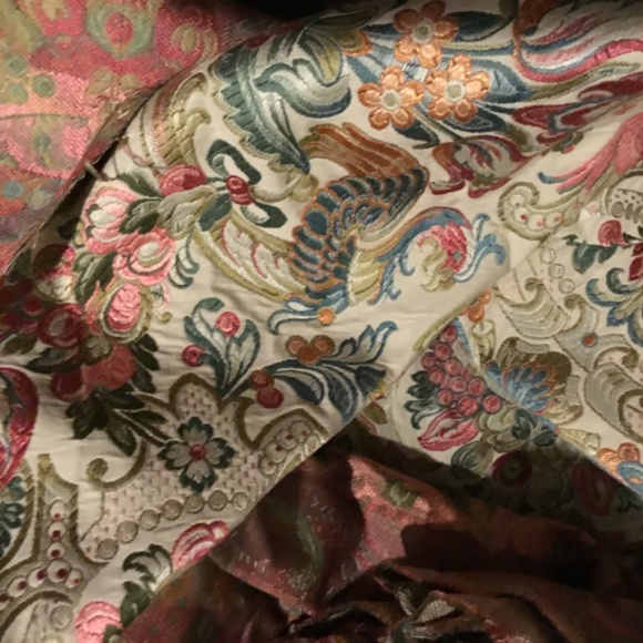 Christopher Hyman designer brocade 1.5 yards beautifull expensive fabric - Picture 7 of 8